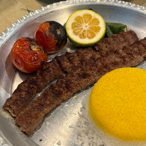 کته کباب کوبیده 